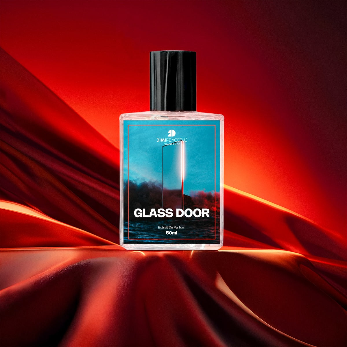 Glass Door Inspired by Blue de Chanel